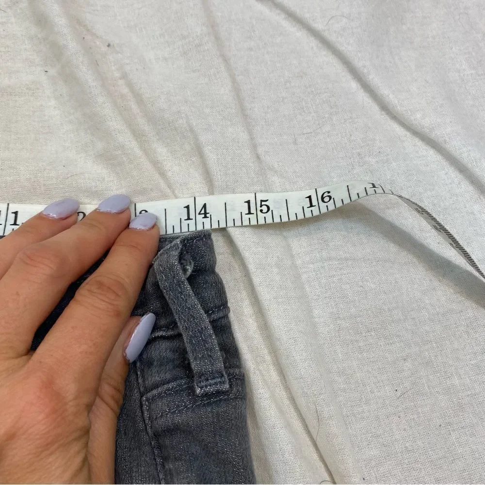 Adriano Goldschmied Grey the‎ Stevie Ankle Denim Skinny Jeans Size 27R